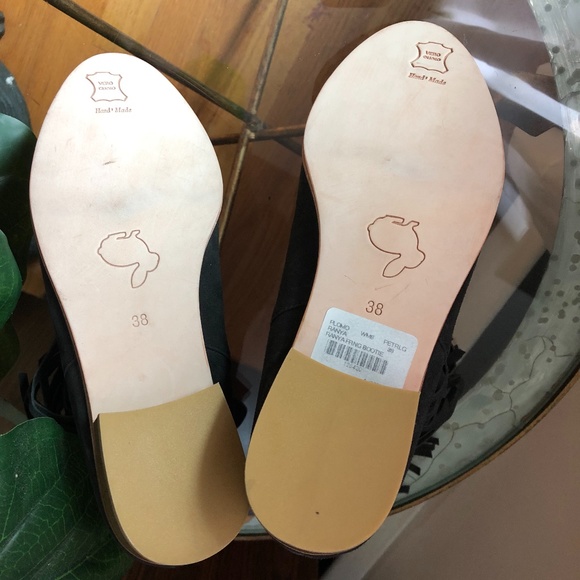 PLOMO Intermix Boots Pull On Fringe Ranya Suede An - Picture 7 of 8